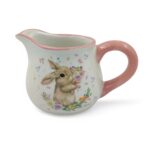 LEITEIRA CERAMICA C/COELHO