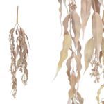 ARTIFICIAL- PENDENTE EUCALIPTO "ANTI-FOGO" COR:BEGE