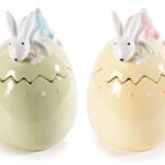 POTE CERAMICA C/TAMPA COELHO SORTIDOS