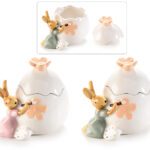 POTE CERAMICA C/TAMPA COELHO SORTIDOS