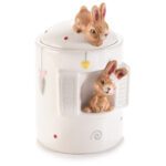 POTE CERAMICA C/TAMPA COELHO SORTIDOS