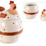 POTE C/TAMPA GALINHA CERAMICA