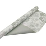 ROLO CELOFANE BICOLOR PEONIA 70CMX25MTS COR:VERDE AGUA