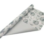 ROLO CELOFANE BICOLOR PEONIA 70CMX25MTS COR:AZUL CLARO