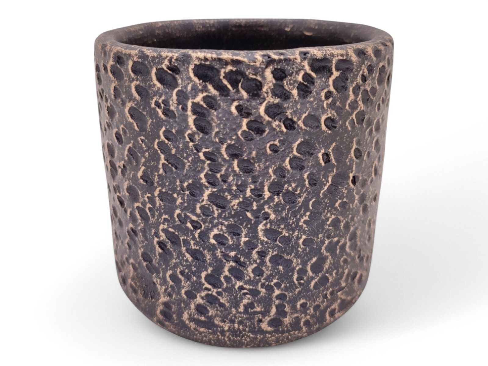 F19.000099.3. CERAMICA- CACHEPO COR:PRETO/OURO - Image 1