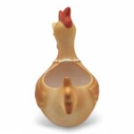 CERAMICA-GALO C/FURO POT.12CM COR:CASTANHO