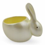 CERAMICA-VASO FIGURA COELHO COR:
