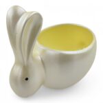 CERAMICA-VASO FIGURA COELHO COR: