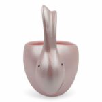 CERAMICA-VASO FIGURA COELHO COR:ROSA