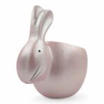 CERAMICA-VASO FIGURA COELHO COR:ROSA