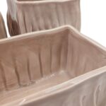 CERAMICA-CUBO RISCAS COR:SAND VIDRADO