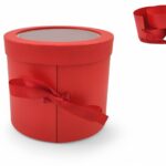 CAIXA ABRIR C/2 ANDARES COR:VERMELHO