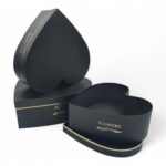 CONJ.3 CAIXAS CORAÇAO COR:PRETO