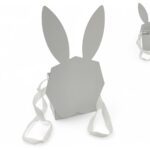 CAIXA C/FIGURA COELHO COR:BRANCO