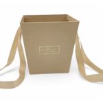 CAIXA CESTA CARTAO COR:KRAFT