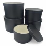 CONJ.5 CAIXAS COR:PRETO