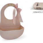 CONJ.2 CAIXA CESTA C/FITA COR:ROSA