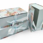 CONJ.3 CAIXAS LIVRO COR:AZUL