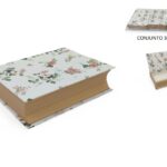 CONJ.3 CAIXAS LIVRO COR:BRANCO