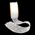 FITA ORGANZA 4CMX15MTS COR:BRANCO