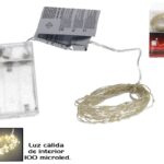 ***GRINALDA MICROLED 100 LED CALIDO