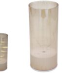 VELA C/20 LED VIDRO COR:DOURADO