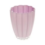 VIDRO- VASO BLOMM COR:LILAS