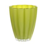 VIDRO- VASO BLOMM COR:VERDE