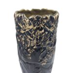 CERAMICA-JARRA CALICE GRD. COR:PRETO/OURO