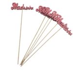 PICO 30CM PACK/6UNID "MADRINHA" COR:ROSA