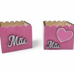 CAIXA MADEIRA MAE COR:ROSA