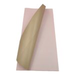 FOLHA CELOFANE 20UNID COR:ROSA/CAMEL