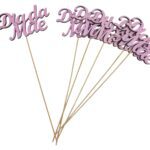 PICO 28CM PACK/6UNID "DIA DA MAE" COR:ROSA