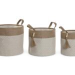 CONJ.3 CESTOS EVA POLIESTER