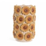 JARRA CERAMICA C/FLORES