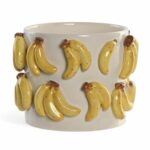 VASO CERAMICA C/BANANAS