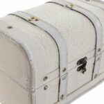 BAU CONJ.2 MADEIRA+POLIESTER COR:BRANCO