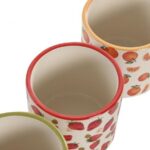 CONJ.2 VASOS C/PES FRUTOS SORTIDOS