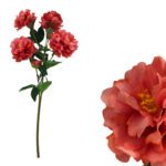 ARTIFICIAL- PEONIA X4 COR:CORAL