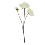 ARTIFICIAL-PE PEONIA X3 COR:BRANCO