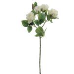 ARTIFICIAL- HASTE C/5 ROSITAS COR:BRANCO