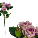 ARTIFICIAL- HASTE C/5 ROSITAS COR:ROSA