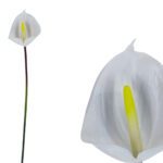 ARTIFICIAL- ANTHURIUM MINI COR:BRANCO