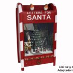 CAIXA DE CORREIO METAL+RESINA C/MUSICA E LUZ