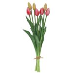 ARTIFICIAL-MOLHO TULIPAS X7 COR:ROSA
