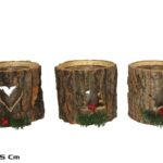 PORTAVELA MADEIRA C/VIDRO SORTIDOS