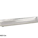 BANDEJA DECORATIVA NIQUEL COR:PRATA