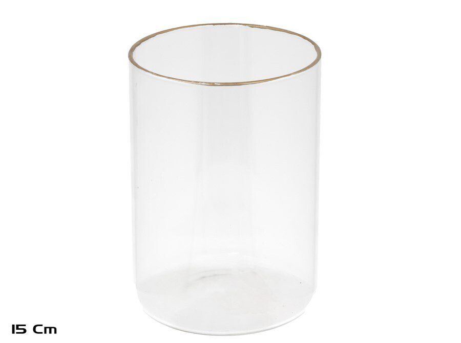 8445393451206 CILINDRO VIDRO C/FIO OURO - Image 1