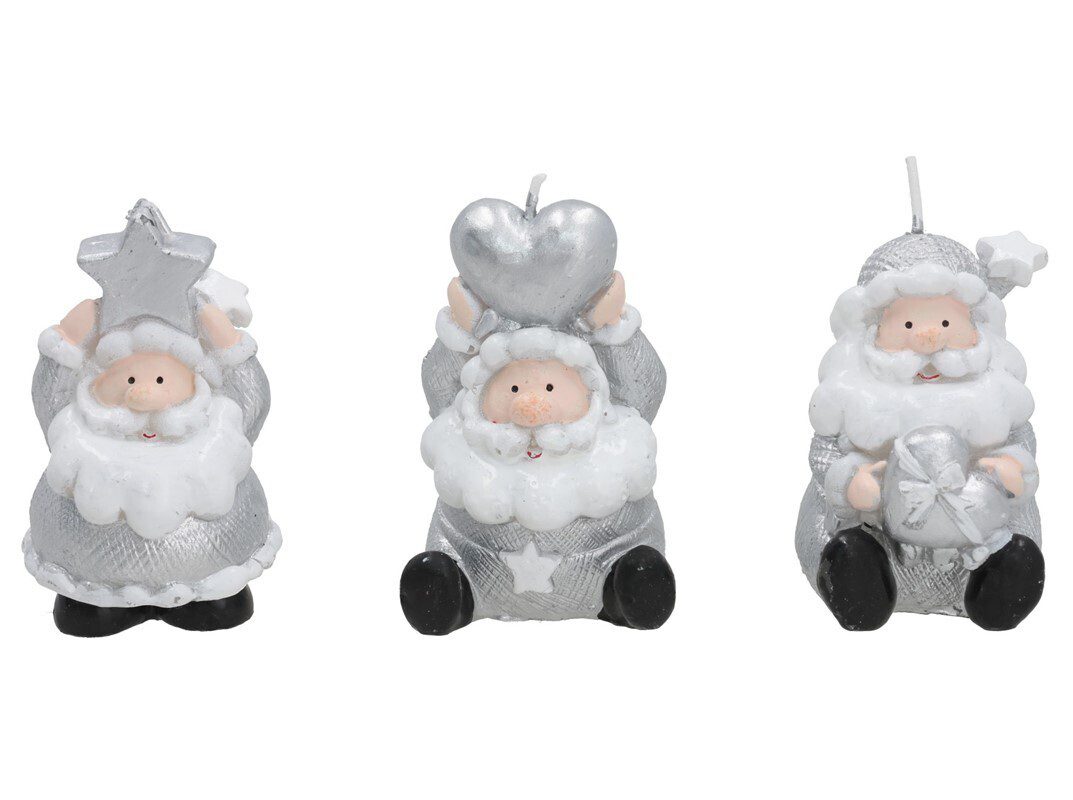 8445393489711 VELA PAI NATAL SORTIDAS COR:PRATA - Image 1