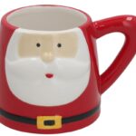 CANECA PAI NATAL CERAMICA